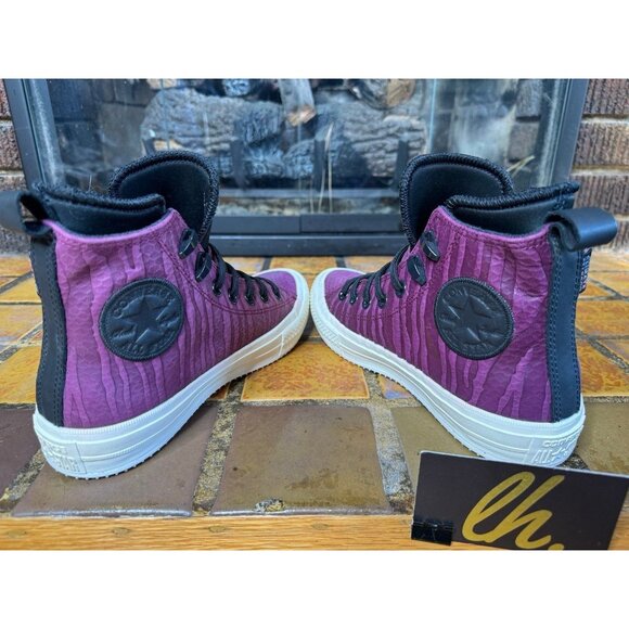 Women’s 7 Converse Chuck Taylor All Star “Lion Fish” Leather Waterproof Boots - Picture 7 of 9